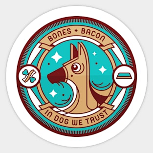 Bones & Bacon R.5 Sticker